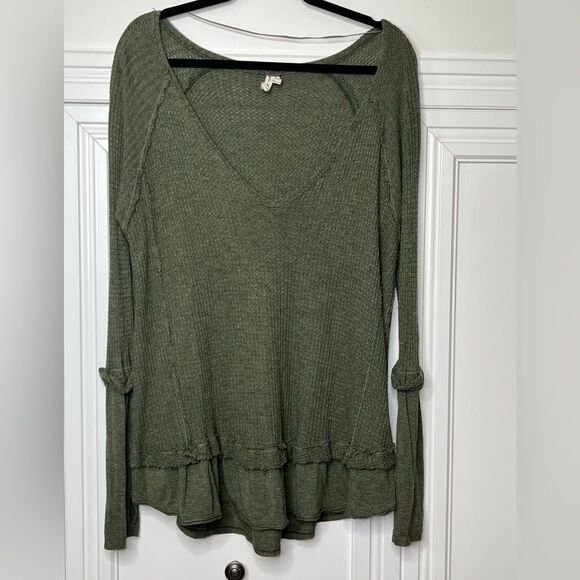 Free People We The Free Laguna Thermal Top Size S - Picture 3 of 6